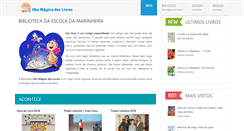 Desktop Screenshot of biblioteca.marinheira.info